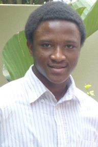 Bright student, Tercio from Angola